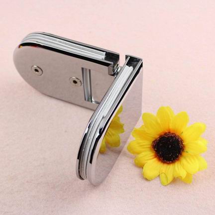 High standard shower 90 degree round glass door pivot hinge/ shower glass door hinge