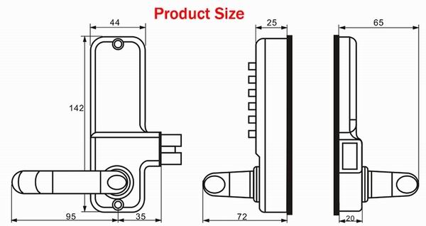 Which brand of mechanical password lock is good?